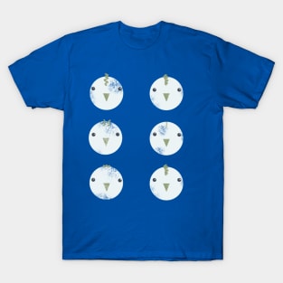 Chicory Hickory Dot - Polka Dot Chickens T-Shirt